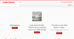 Desktop Screenshot of judeacers.com
